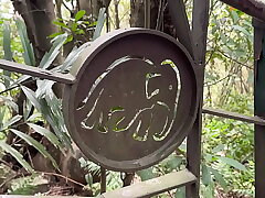 Asian Babe's Outdoor Workout Adventure